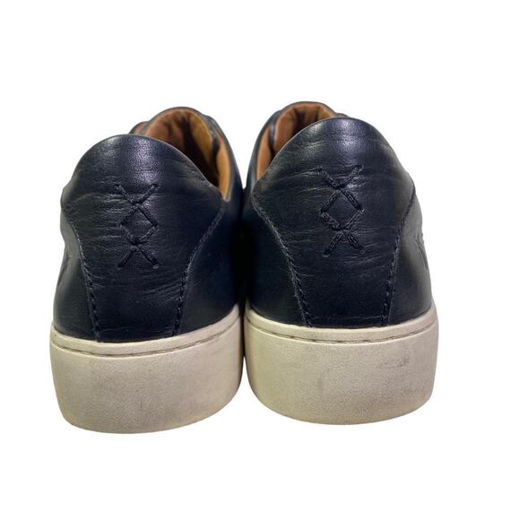 Frye Black Leather Slip-On Sneakers - Picture 5 of 8